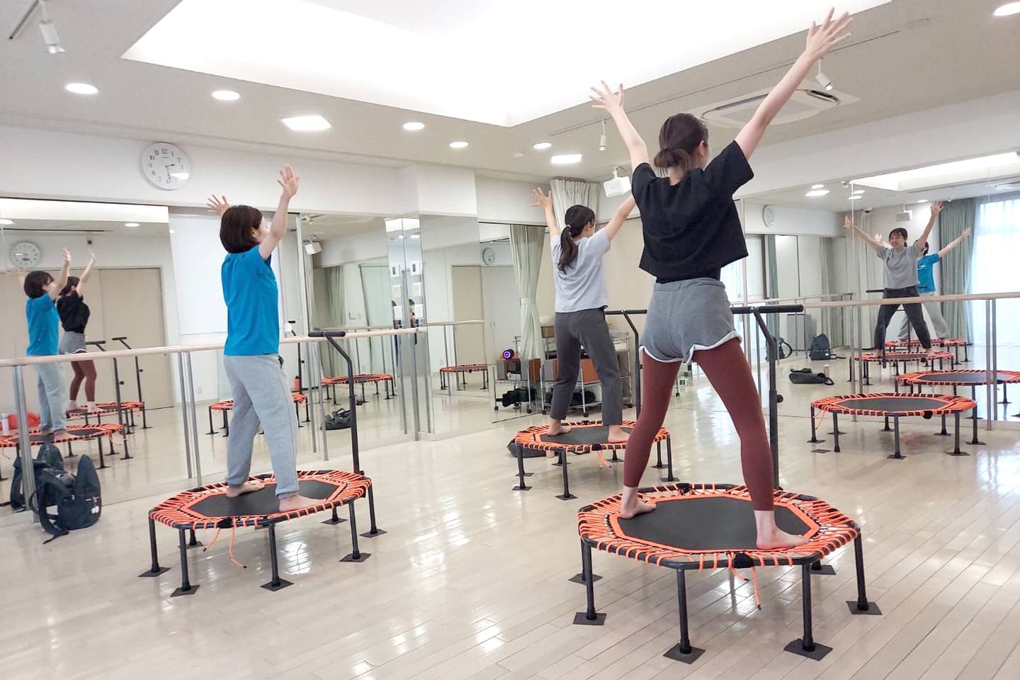 産後トランポリン