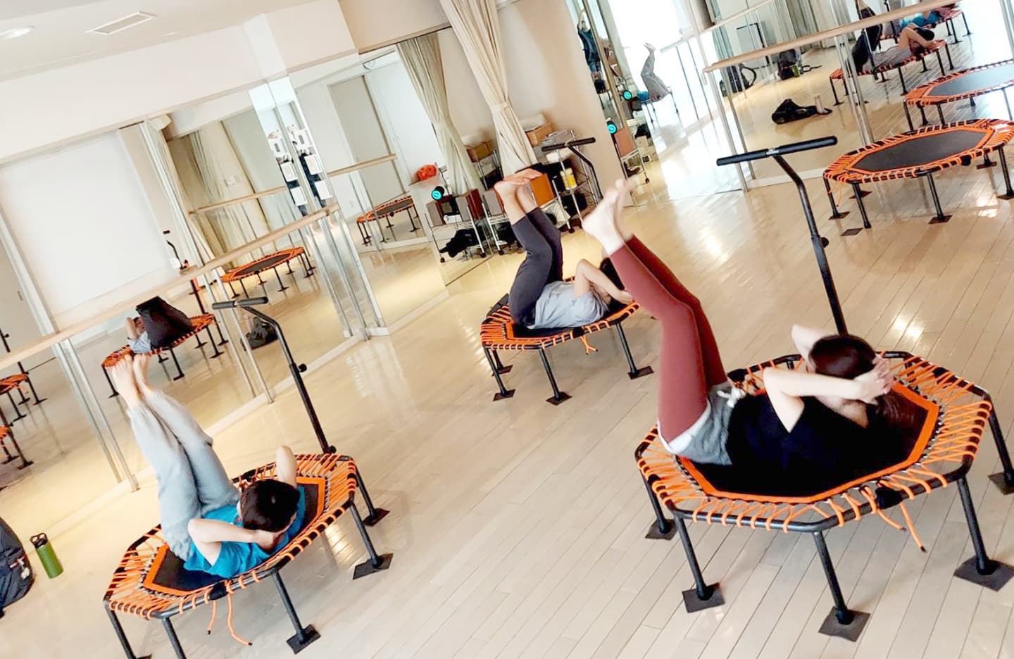 産後トランポリン